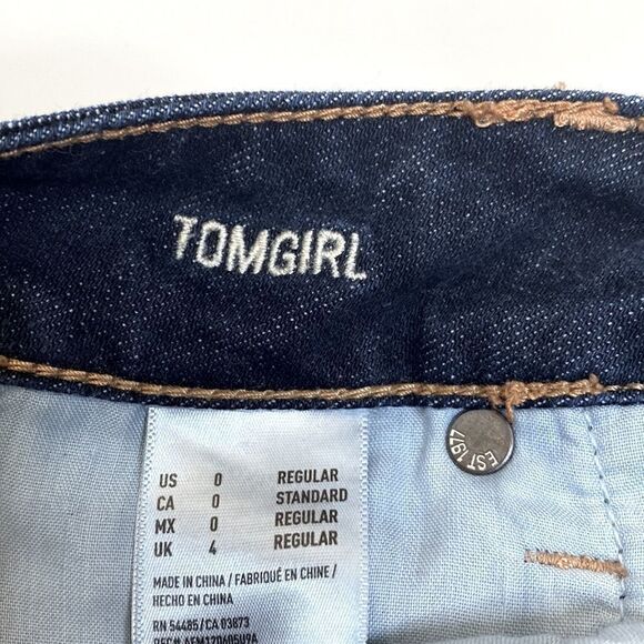 American Eagle Tomgirl Jeans Size 0 W26 - Picture 7 of 7